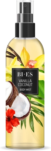 Body spray met vanille- en kokosgeur 200 ml