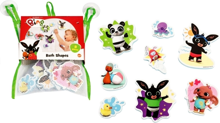 Bambolino Bing schuimpuzzel voor in bad (8 stuks)
