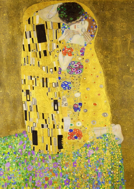 Puzzel Gustav Klimt De Kus 1000 stukjes