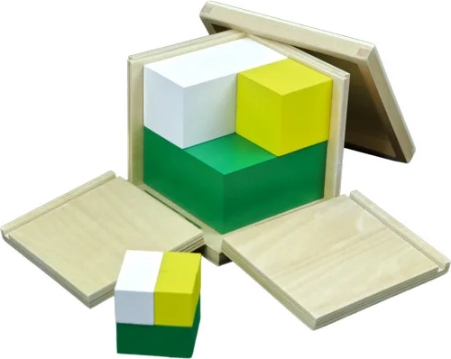 Moyo Montessori kubussen voor het berekenen van het kwadraat - 1 stuk
