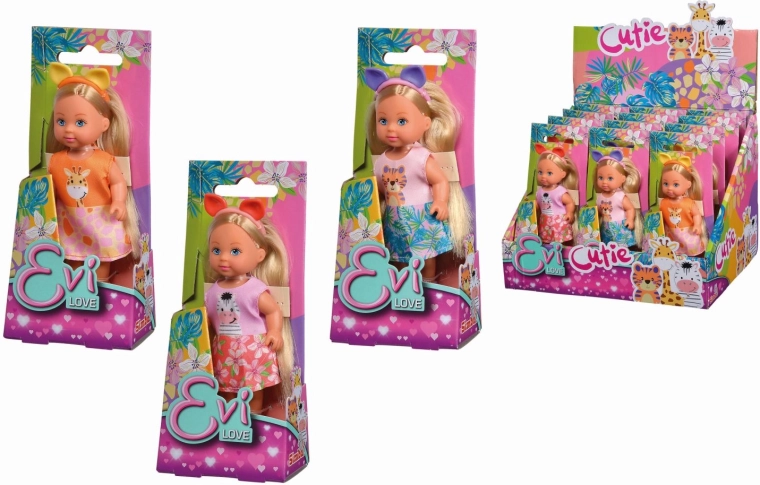 Evi Love Cutie-pop met dierenhoofdband - 1 stuk