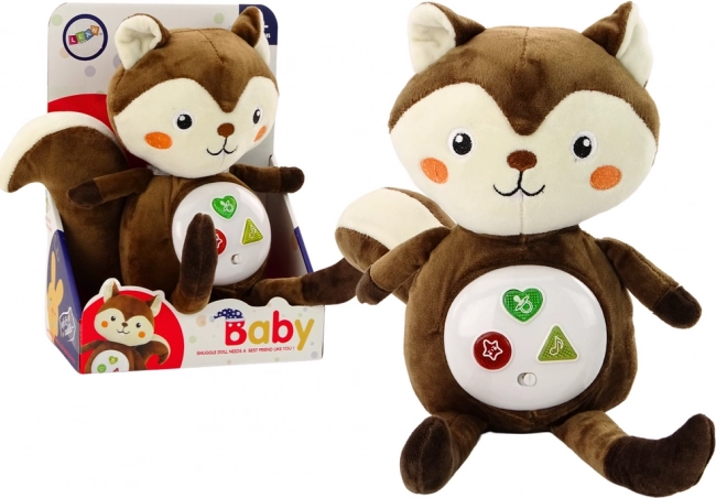 Pluchen eekhoorn Interactief educatief slapen Cozy Melodies