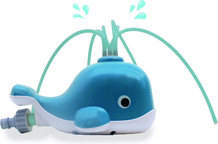 Spuitende walvis