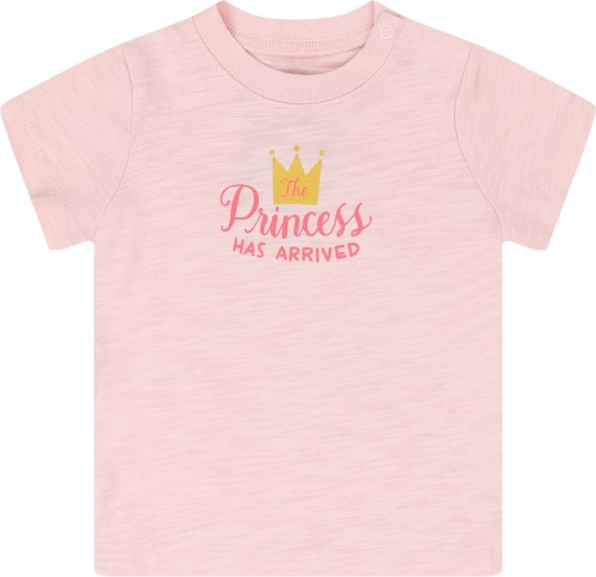 Dirkje meisjes T‑shirt met korte mouwen in roze