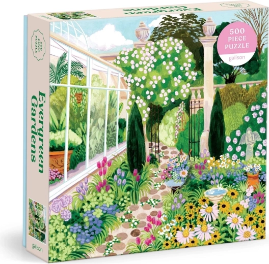 Galison puzzel Altijdgroene tuin 500 stukjes