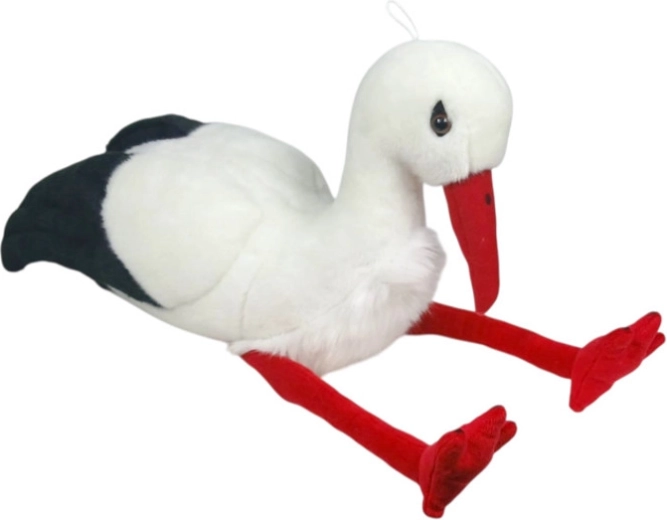 Pluchen ooievaar 30 cm