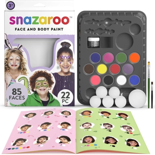 Snazaroo grote set gezichtskleuren Party Pack