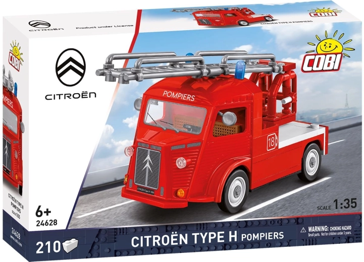 Cobi Citroën Type H brandweer Pompiers 1:35 - 1 stuk