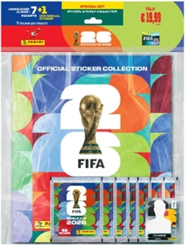 Panini FIFA World Cup 2026 verzamelcollectie stickers – startset 3