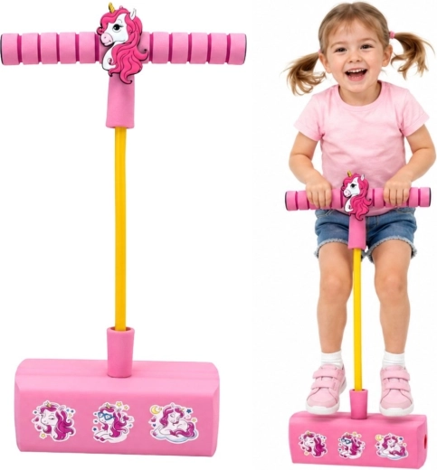 Woopie pogo jumper van schuim voor kinderen – eenhoorn