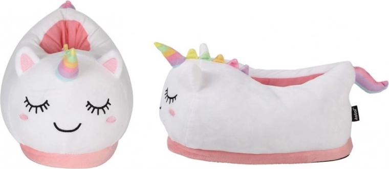 Pluchen unicorn pantoffels
