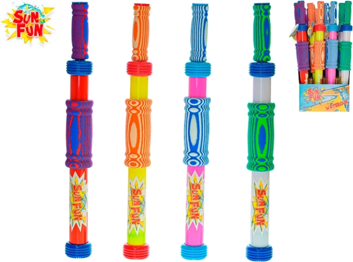 Sun Fun waterpomp met licht 48 cm, mix kleuren