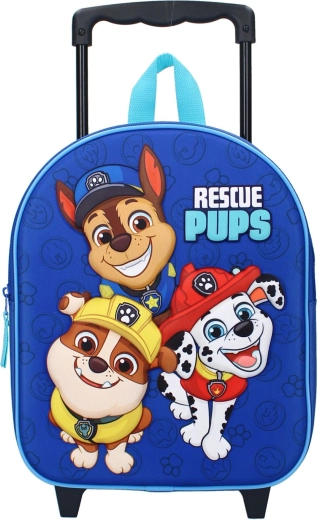 Paw Patrol 3D rugzak op wieltjes (trolley) Another Dimension 32 cm