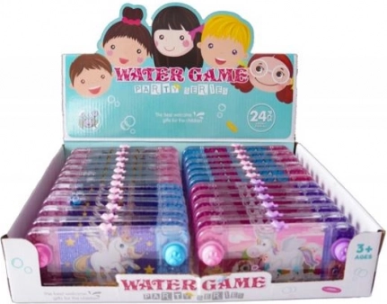 Waterspel met eenhoorns voor kinderen