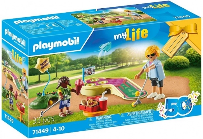 Cadeauset PLAYMOBIL MYLIFE minigolf