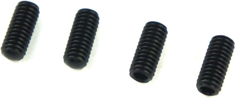 Jamara bouwschroeven M4 × 10 mm met ronde kop, 4 stuks