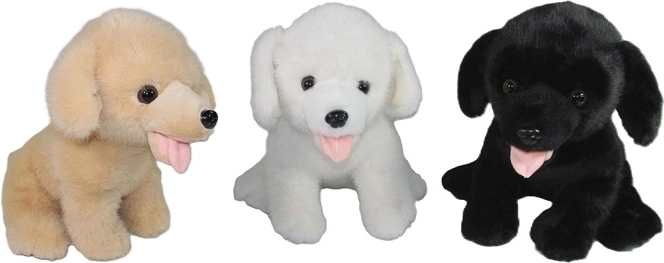 Pluche hond 26 × 36 cm