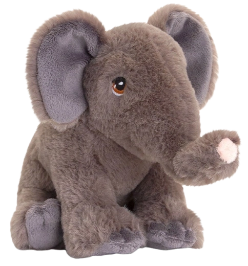 Keel pluchen olifant 18 cm