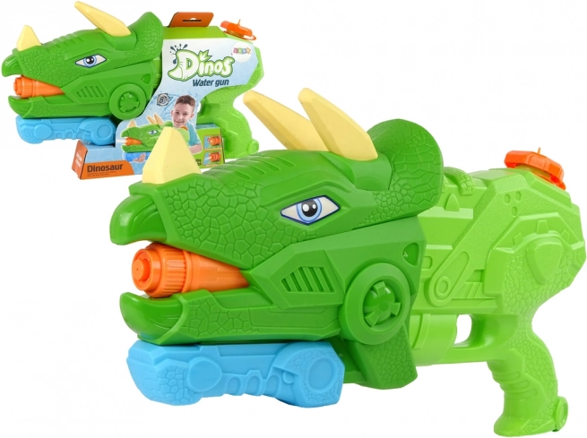 Waterpistool Dinosaur Triceratops 1330 ml groen