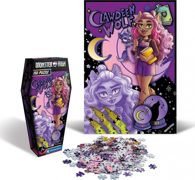 Puzzel 150 stukjes MONSTER HIGH Clawdeen Wolf