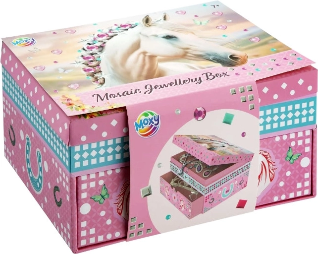 Sieradendoos mozaïek – paarden