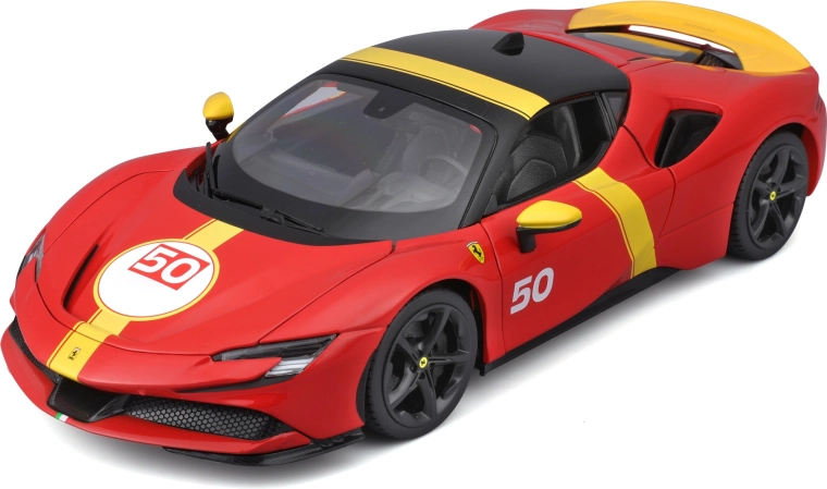 Bburago model 1:18 Ferrari SF90 Stradale Assetto Fiorano – rood