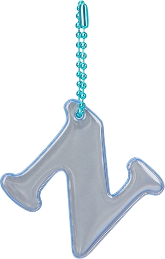 Baagl reflecterende hanger letter N
