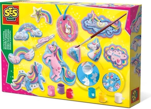 SES Creative Eenhoorns gieten en schilderen