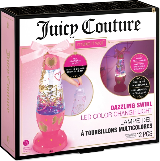 Juicy Couture fonkelwervel LED-lamp met kleurverandering