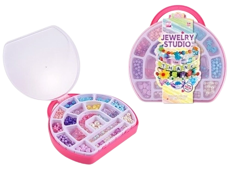 Grote set kralen voor creatief knutselen