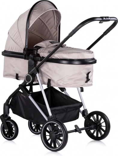 Chipolino kinderwagen combi Aura 2-in-1 – Tiramisu