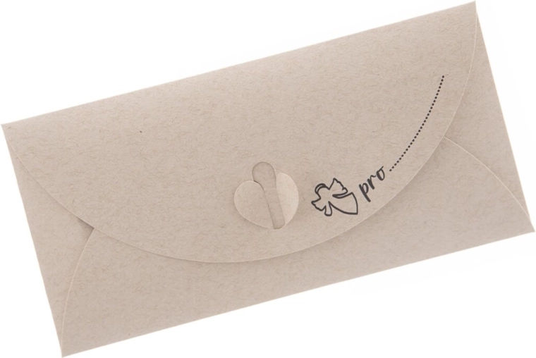 Papieren envelop DL 22 × 11 cm