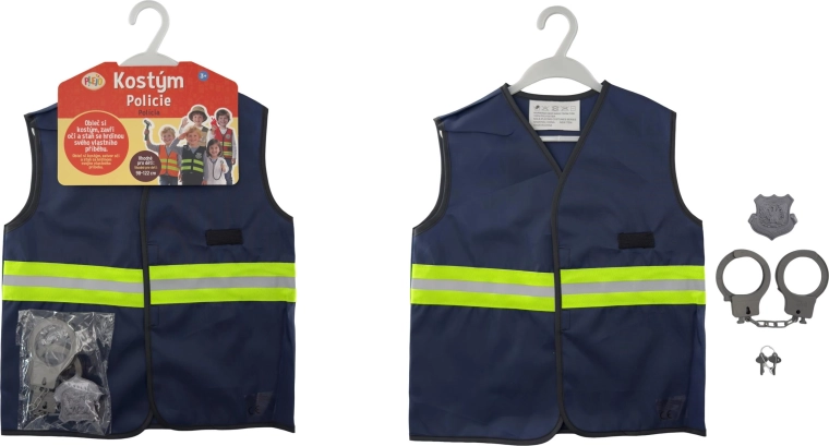 PLEJO kinderkostuum politie