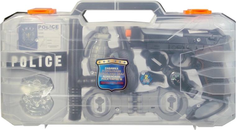 Politieset met Poolse spraakmodule