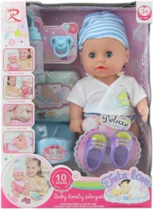 Baby met geluiden en plassen met accessoires 30 cm