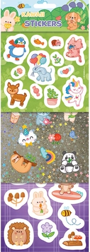 Schattige diertjes stickers