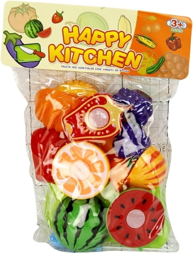 Fruit en groenten om te snijden – kinderset