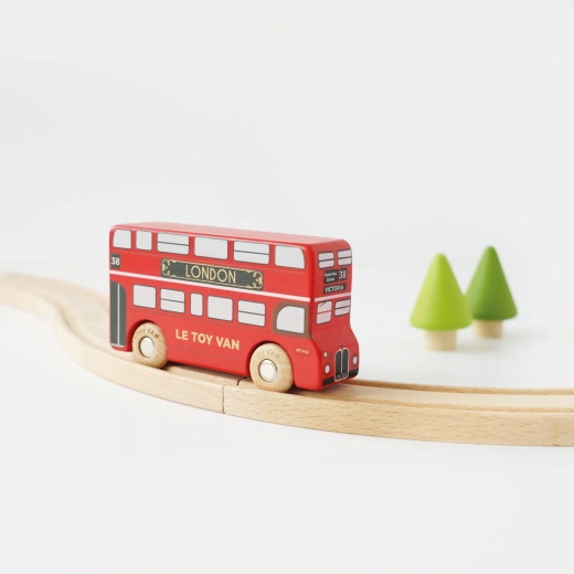 Le Toy Van houten dubbeldekker Londense bus (verzameleditie)