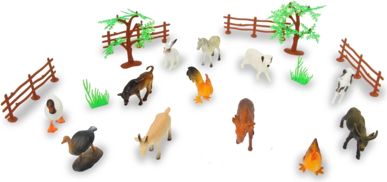 Jamara boerderijdieren – set boerderijdieren (20 delen)