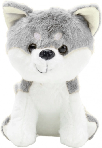 Knuffel Wolf grijs-wit 20cm