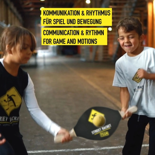 Street Racket coöperatief teamracket voor twee spelers