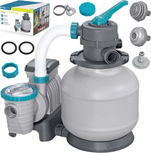 Zandfilter met timer BESTWAY 8,3 m³/u