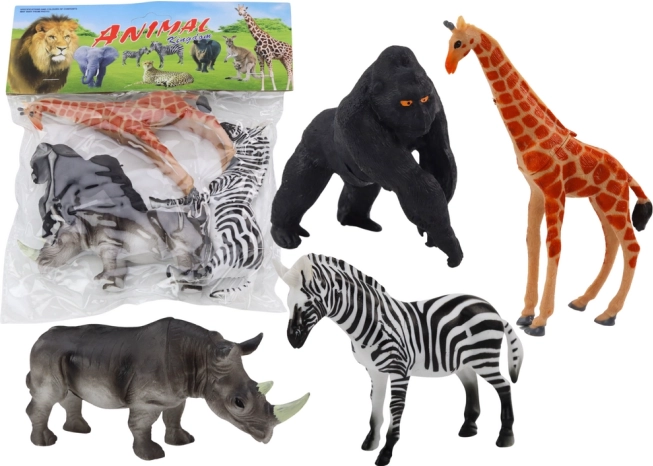 Set van Afrikaanse dieren - 4 stuks