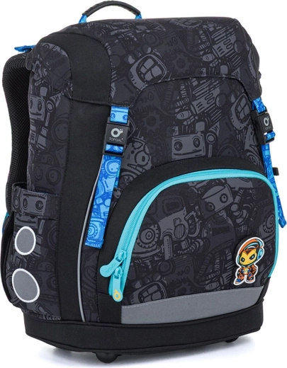 Topgal lichte schooltas Kira kleine robot