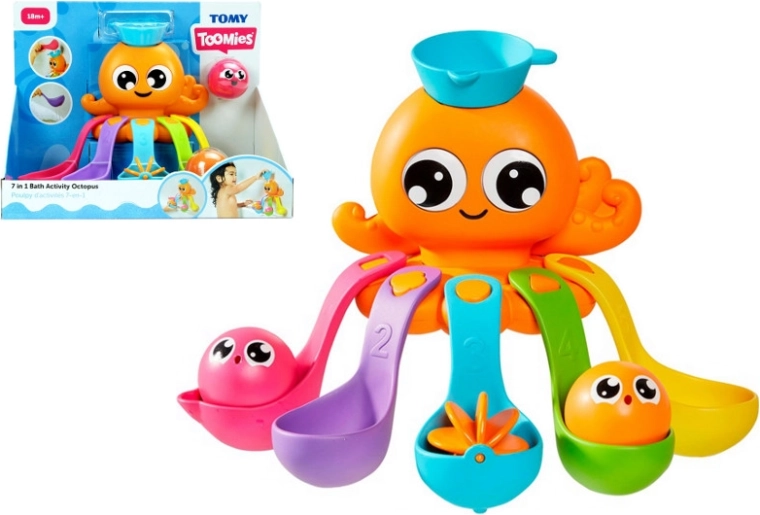 Tomy Toomies bad-inktvis 7-in-1