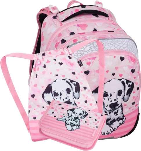 Bagmaster beta kleine schoolset voor eersteklassers – dalmatiër