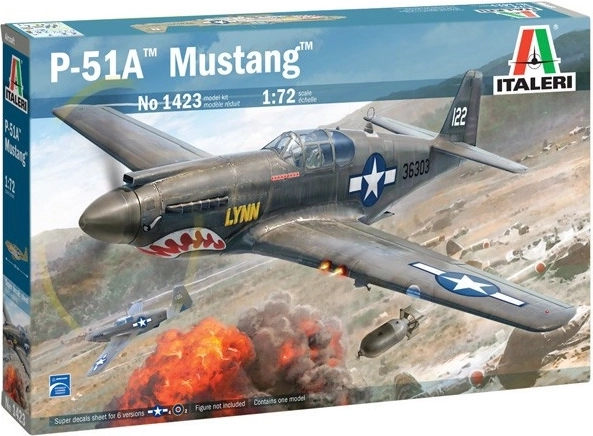 Kunststof model P-51A Mustang 1/72