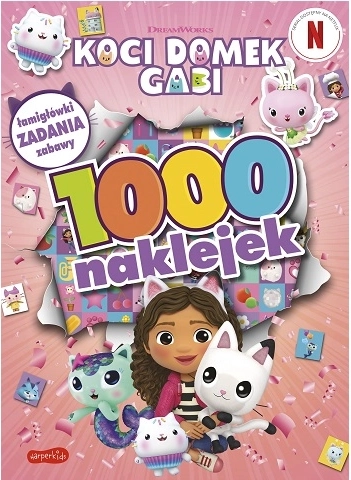 Gabby's Poppenhuis: 1000 stickers