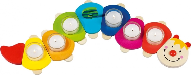 Goki verjaardagsrups Kamila – houten decoratie voor de feesttafel