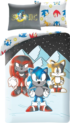 Kinderbeddengoed Sonic Friends van microvezel